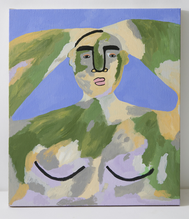 LILIAN MARTINEZ Landscape, 2017 Acrylic on canvas 17 x 15 inches