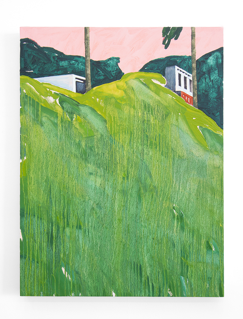 Top of Hill by Nick McPhail, oil on canvas, 40 x 30 inches