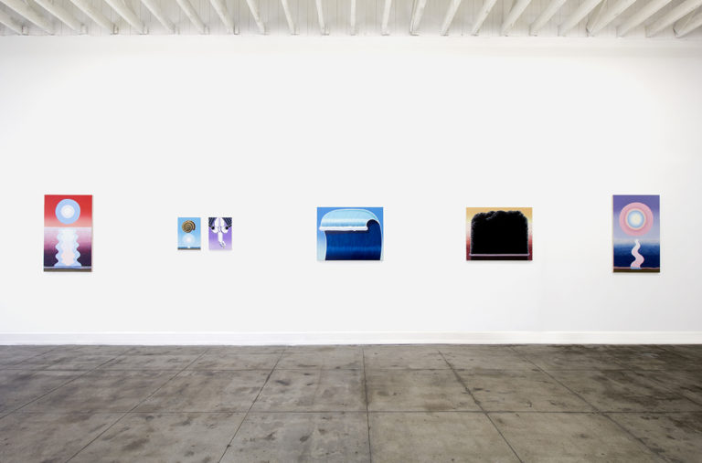 Installation image of Matthew F Fisher Soft Nature at Ochi Projects, Los Angeles