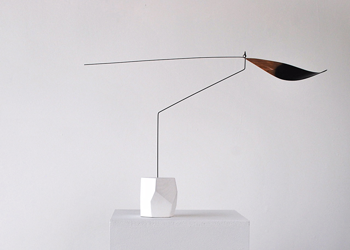 Karolina Maszkiewicz Bird of Kites, 2016 Wood, veneer, stainless steel, paint, lacquer