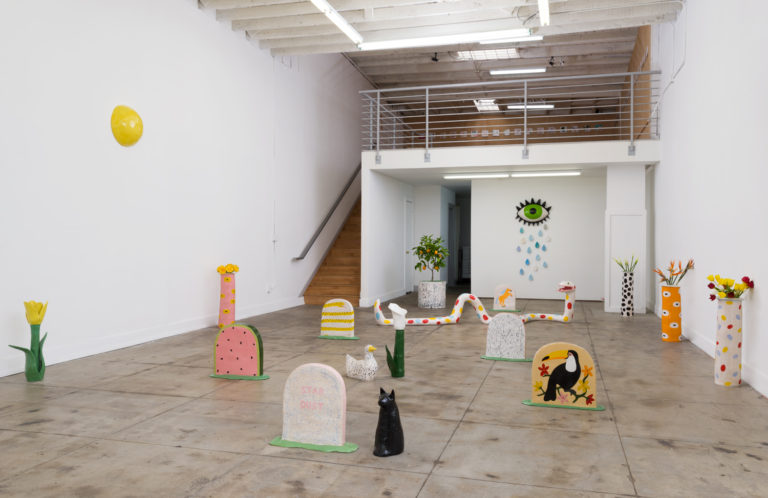 Installation image of Lorien Stern, Stardust, at Ochi Projects, Los Angeles