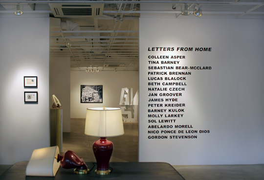 Installation image of Letters From Home at Ochi Gallery, Ketchum, ID