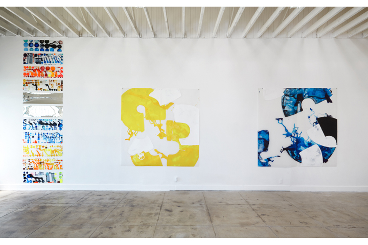Installation image of Nellie King Solomon SkyFuel Ochi Projects, Los Angeles, 2015