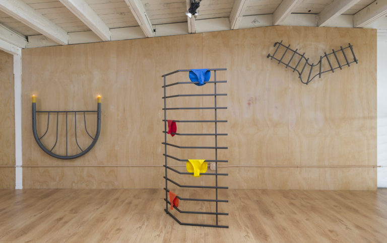 Installation image of Tanya Brodsky, Mixed Feelings, Ochi Projects, Los Angeles