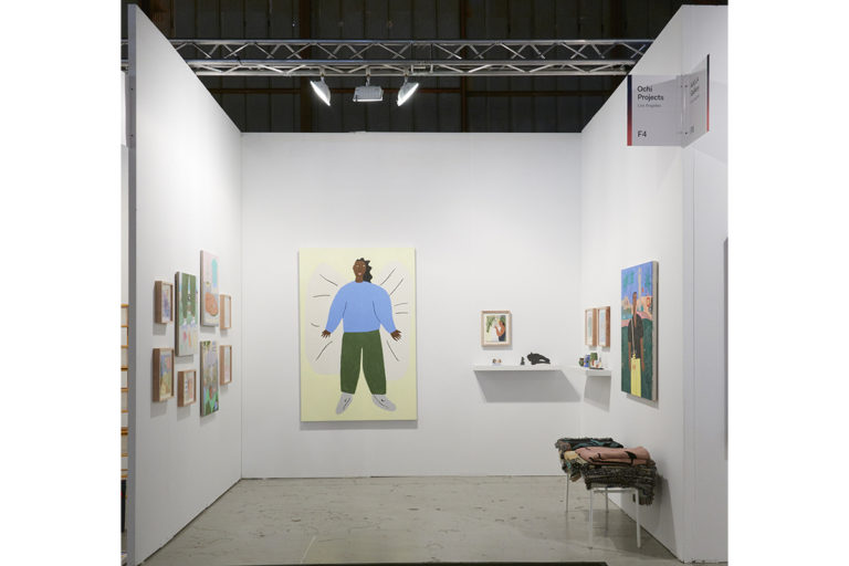 Ochi Projects' booth at Art Los Angeles Contemporary 2018